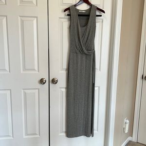 Bailey44 Asymmetrical high low grey jersey dress S